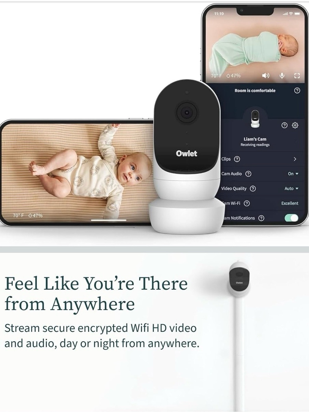 Owlet Cam Smart Gen 2 baby monitor- NWT